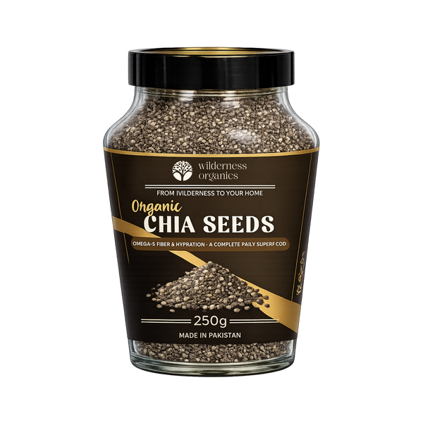 garden of life organic chia seed Organic Chia Seeds – Omega-3 & Fiber Rich Natural Superfood (250g) –  Wilderness Organics